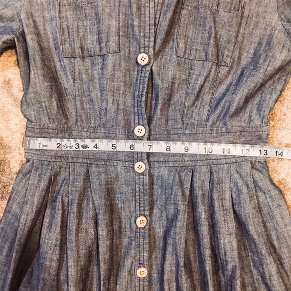 Old Navy Chambray Dress Size 2 - Picture 2 of 3